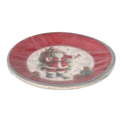 Artikelbild 2 für 10 PAPSTAR Pappteller HoHoHo Ø 23,0 cm, Artikelnummer 932069