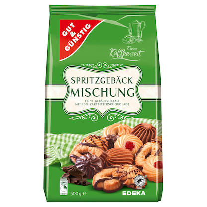 Artikelbild 9 für GUT&GÜNSTIG Spritzgebäckmischung 500,0 g, Artikelnummer 989614