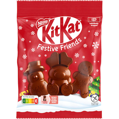 Artikelbild 24 für KitKat Festive Friends Schokolade 8 St./65,0 g, Artikelnummer 593329