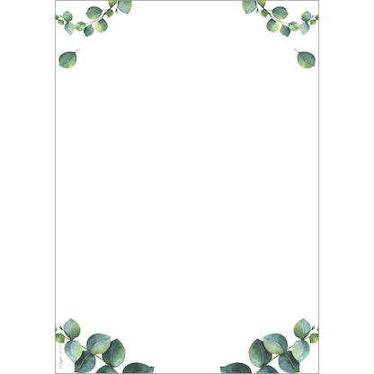 Artikelbild 23 für SIGEL Motivpapier weiß/grün DIN A4 90 g/m² 100 Blatt, Artikelnummer 630887