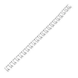 Artikelbild 1 für 100 GBC Drahtbinderücken silber für 70 Blatt, Artikelnummer 857359