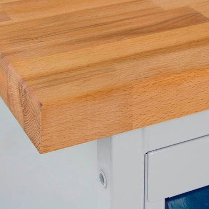 Artikelbild 5 für ADB Werkbank lichtgrau, anthrazitgrau 6 Schubladen 130,0 x 60,0 x 82,7 cm, Artikelnummer 205116