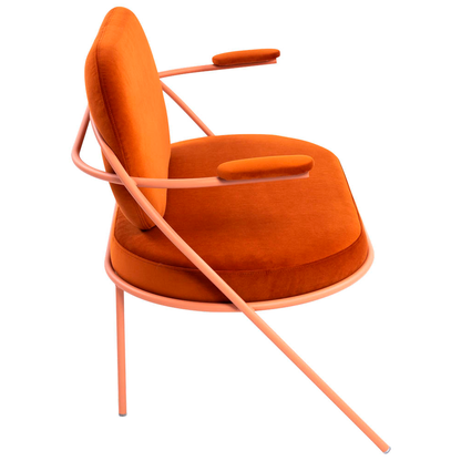 Artikelbild 3 für meet powered by PAPERFLOW 2-Sitzer Sofa SATURNE rost rosa Stoff, 1 St., Artikelnummer 231219