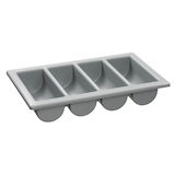Artikelbild 1 für Bartscher GN 1/1 Besteckkasten grau 1 St., Artikelnummer 426076
