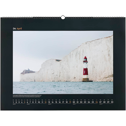 Artikelbild 5 für KUNTH Monats-Wandkalender Leuchttürme 2026, Artikelnummer 575919