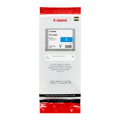 Artikelbild 2 für Canon PFI-320 cyan Druckerpatrone, Artikelnummer 909754