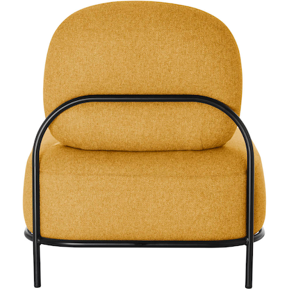 Artikelbild 4 für meet powered by PAPERFLOW Sessel ADMIRAAL gelb schwarz Stoff, 1 St., Artikelnummer 140002