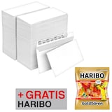 Artikelbild 1 für AKTION: office discount Briefumschläge DIN lang ohne Fenster weiß haftklebend 2x 500 St. + GRATIS Haribo Goldbären 100g, Artikelnummer 663819