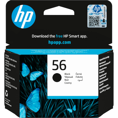 Artikelbild 2 für HP 56 (C6656AE) schwarz Druckerpatrone, Artikelnummer 337733