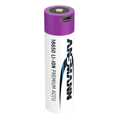 Artikelbild 5 für ANSMANN USB-Akku USB-C 18650 3.400 mAh, Artikelnummer 216117