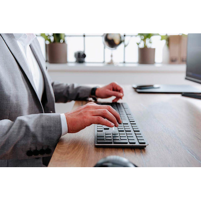 Artikelbild 2 für CHERRY KW X ULP Tastatur kabellos schwarz, Artikelnummer 365367