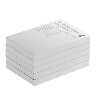 Artikelbild 6 für grau Terminblöcke grau DIN A7, ca. 100 Blatt, 5 Blöcke, Artikelnummer 245478