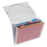 Artikelbild 1 für VELOFLEX Fächermappe Crystal 12 Fächer transparent, Artikelnummer 333443