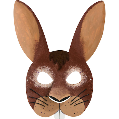 Artikelbild 3 für folia Bastelset Kindermasken weiß 6 St., Artikelnummer 479083