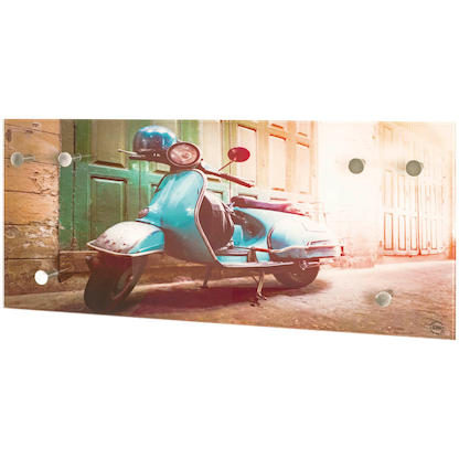 Artikelbild 2 für HAKU Möbel Wandgarderobe 17991 Motiv Metall 6 Haken 70,0 x 30,0 cm, Artikelnummer 551533