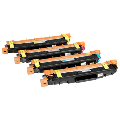 Artikelbild 3 für dots schwarz, cyan, magenta, gelb Toner kompatibel zu brother TN243BK/C/M/Y, 4er-Set, Artikelnummer 892051