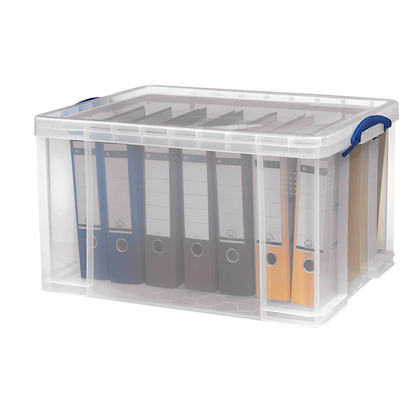 Artikelbild 6 für Really Useful Box Aufbewahrungsbox 84,0 l transparent 71,0 x 44,0 x 38,0 cm, Artikelnummer 404301
