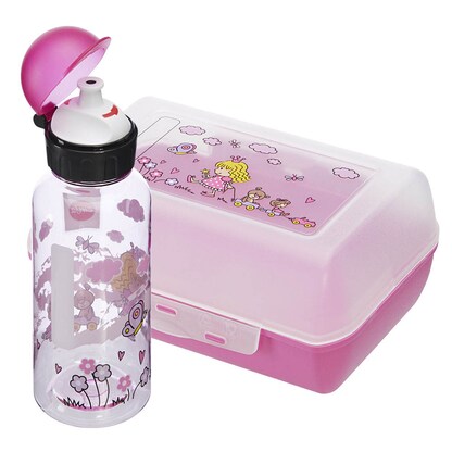 Artikelbild 5 für emsa Kinder Trinkflasche & Lunchbox Prinzessin transparent, 1 Set, Artikelnummer 958348