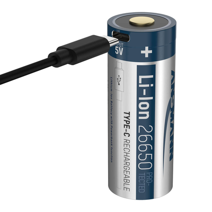 Artikelbild 20 für ANSMANN USB-Akku mit Ladekabel 26650 5100 mAh, Artikelnummer 105906