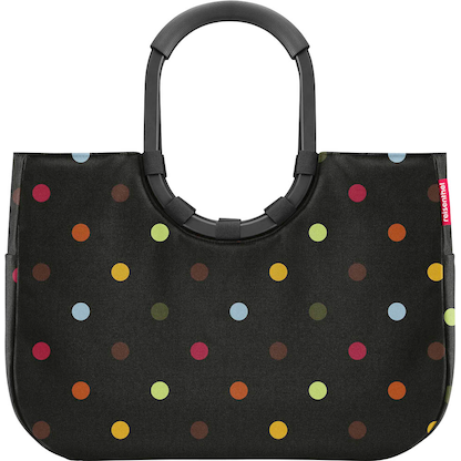 Artikelbild für reisenthel® Einkaufskorb loopshopper L Kunstfaser schwarz/bunt bedruckt, Artikelnummer 339347