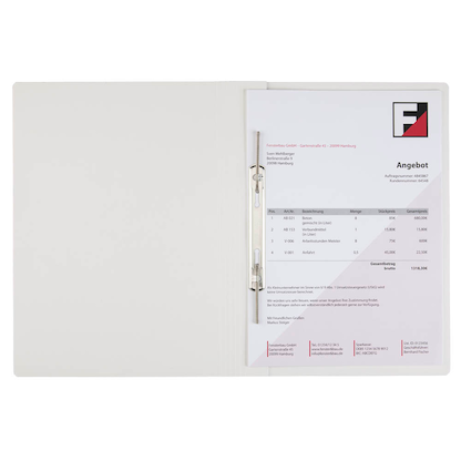 Artikelbild 5 für BRUNNEN Spiralhefter FACT!plus Karton weiß DIN A4, Artikelnummer 925418