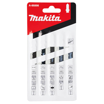 Artikelbild 3 für makita A-86898 Stichsägeblätter-Set 5-teilig, Artikelnummer 366946