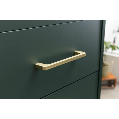 Artikelbild 9 für MÖBELPARTNER Schuhschrank Kent, 701759 dunkelgrün 5 Fachböden 88,4 x 30,0 x 174,2 cm, Artikelnummer 785921