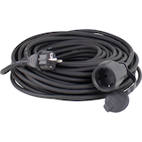 Artikelbild 1 für as-Schwabe Verlängerungskabel 5,0 m schwarz, Artikelnummer 973382