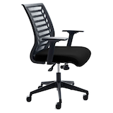 Artikelbild 1 für rocada Bürostuhl, RD-907/4 Stoff schwarz, Gestell schwarz, Artikelnummer 686129