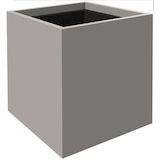 Artikelbild 1 für fm Pflanzkübel Plant Holz lichtgrau rechteckig 38,0 x 40,0 cm, Artikelnummer 269122