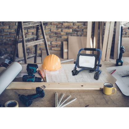 Artikelbild 2 für ANSMANN FL1600R Akku-LED-Baustrahler blau/schwarz 20 W, Artikelnummer 338461