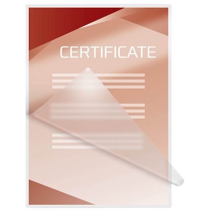 Artikelbild 3 für 100 GBC Laminierfolien glänzend für A4 175 micron, Artikelnummer 491917