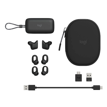 Artikelbild 3 für Logitech Zone True Wireless Wireless-Headset schwarz, Artikelnummer 561867