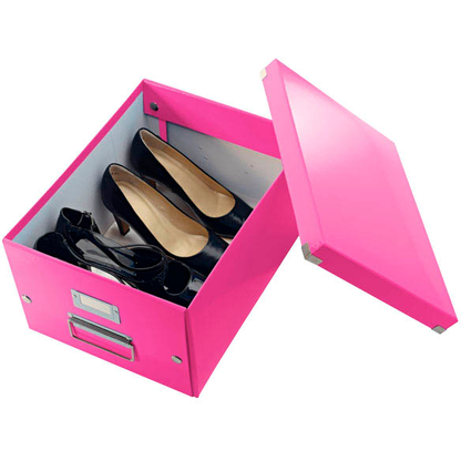Artikelbild 4 für AKTION: LEITZ Click & Store Aufbewahrungsbox 16,7 l pink 28,1 x 36,9 x 20,0 cm mit Prämie nach Registrierung, Artikelnummer 127381