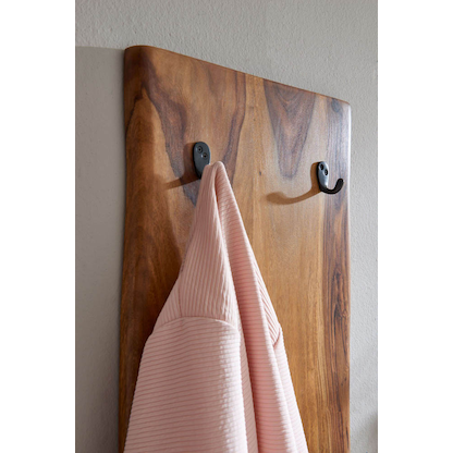 Artikelbild 5 für WOHNLING Wandgarderobe WL6.548 sheesham Holz 6 Haken 40,0 x 140,0 cm, Artikelnummer 909562
