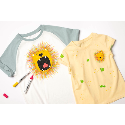 Artikelbild 2 für folia Basic Edition Textilmarker farbsortiert, 6 St., Artikelnummer 962170