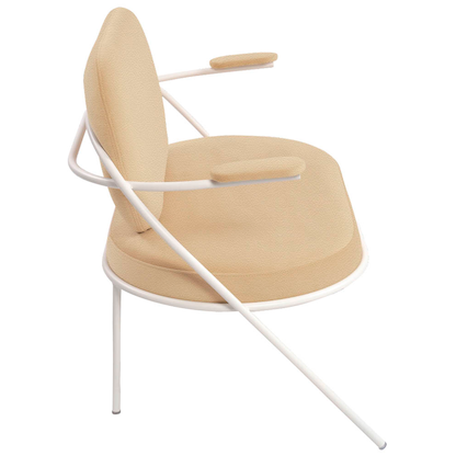 Artikelbild 2 für meet powered by PAPERFLOW 2-Sitzer Sofa SATURNE elfenbein weiß Kunstleder, 1 St., Artikelnummer 231197