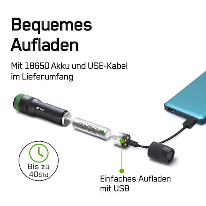 Artikelbild 6 für GP CR41 LED Taschenlampe schwarz 13,5 cm, Artikelnummer 302747