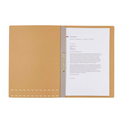 Artikelbild 5 für ELBA Pendelhefter Karton naturbraun 1 x Amtsheftung, Artikelnummer 751034