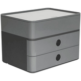 Artikelbild 1 für HAN Schubladenbox Smart Box plus ALLISON granite grey 1100-19, DIN A5 mit 3 Schubladen, Artikelnummer 668432