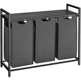 Artikelbild 1 für VASAGLE Wäschesortierer grau, schwarz, Artikelnummer 438719