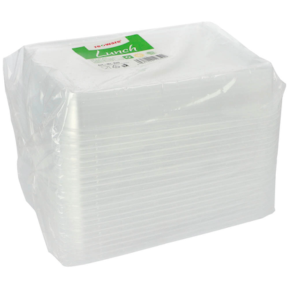 Artikelbild 2 für 20 PROPAC Deckel für Mehrweg-Menüschalen 23,4 x 18,7 cm, Artikelnummer 889133