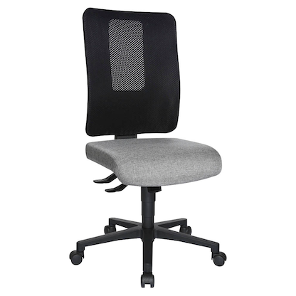Artikelbild für Topstar Bürostuhl Open X (N), OX1000 G230 Stoff grau, Gestell schwarz, Artikelnummer 683800
