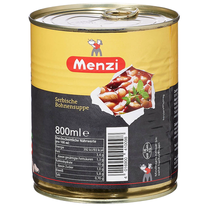 Artikelbild 2 für Menzi Bohnensuppe, serbisch 800,0 ml, Artikelnummer 178562