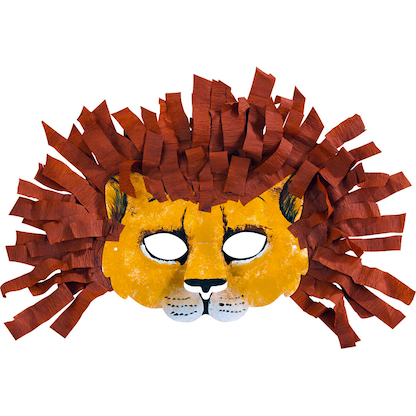 Artikelbild 13 für folia Bastelset Kindermasken weiß 6 St., Artikelnummer 479083