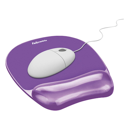Artikelbild 24 für Fellowes Mousepad mit Handgelenkauflage Crystals Gel violett, Artikelnummer 420596
