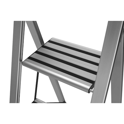 Artikelbild 2 für WENKO Klapptritt silber 3 Stufen, H: 119,0 cm, Artikelnummer 423133