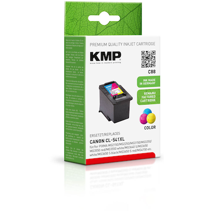 Artikelbild 2 für KMP C88 color Druckkopf kompatibel zu Canon CL-541 XL, Artikelnummer 720185