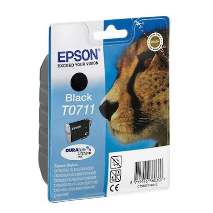 Artikelbild 2 für EPSON T0711 schwarz Druckerpatrone, Artikelnummer 868240