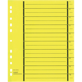 Artikelbild 1 für Wekre Trennblätter DIN A4 1-10 gelb, 190 g/qm, 50 St., Artikelnummer 305971